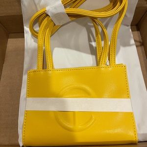 Small Yellow Telfar Bag